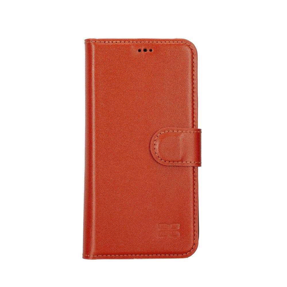 Magic iPhone 14 Detachable Genuine Colorful Leather Wallet Case