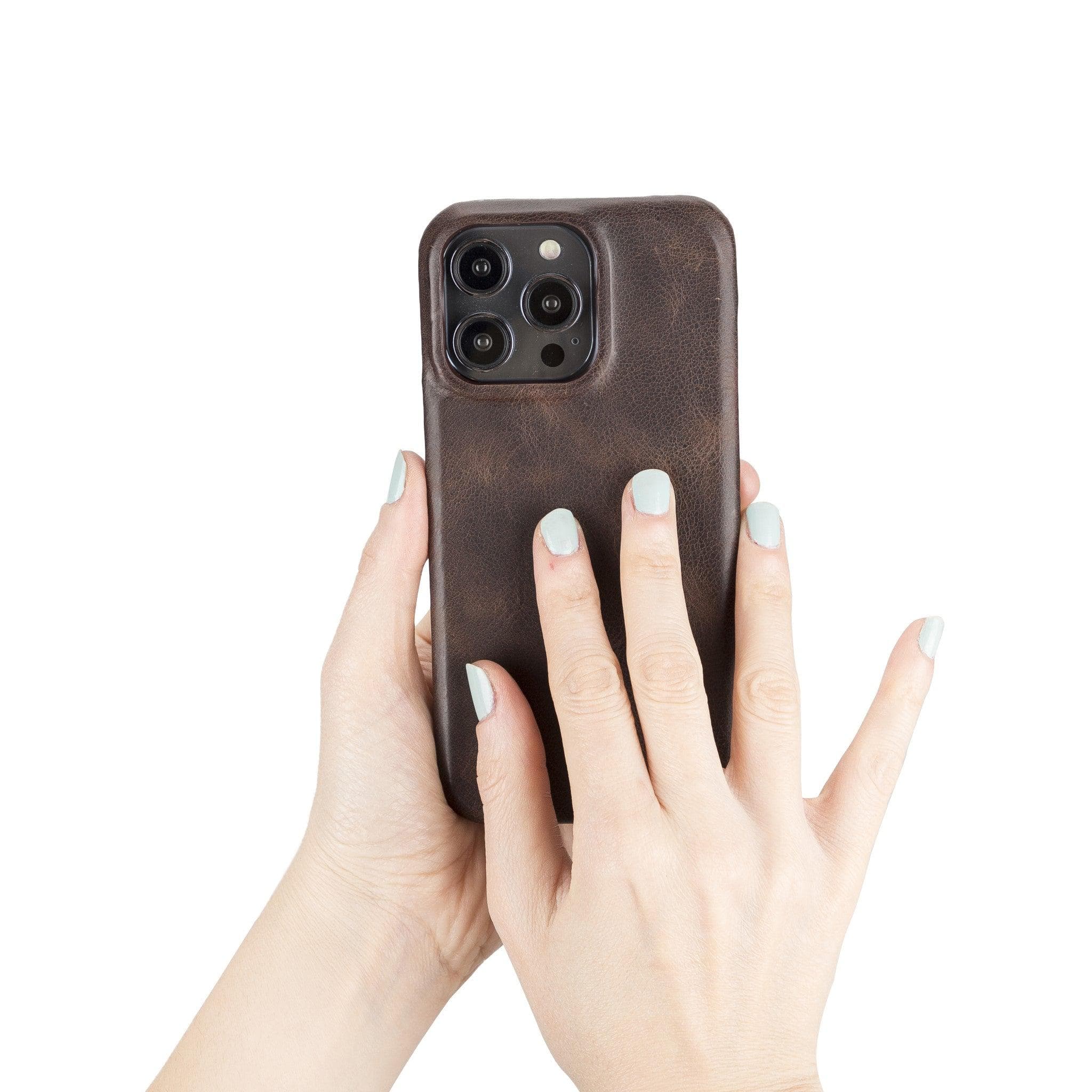 F360 Genuine Leather iPhone 14 Pro Max Case
