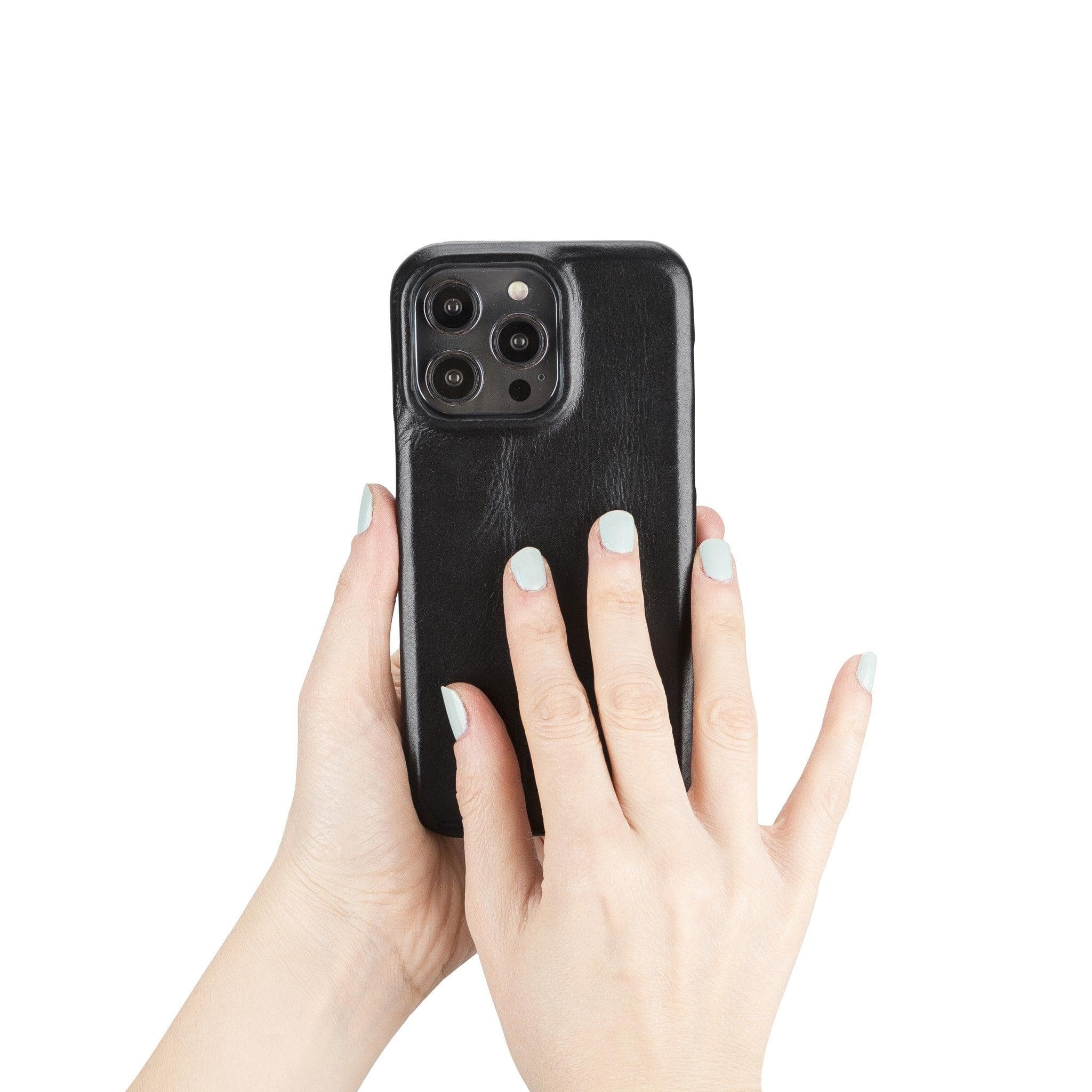 F360 Genuine Leather iPhone 14 Plus Case