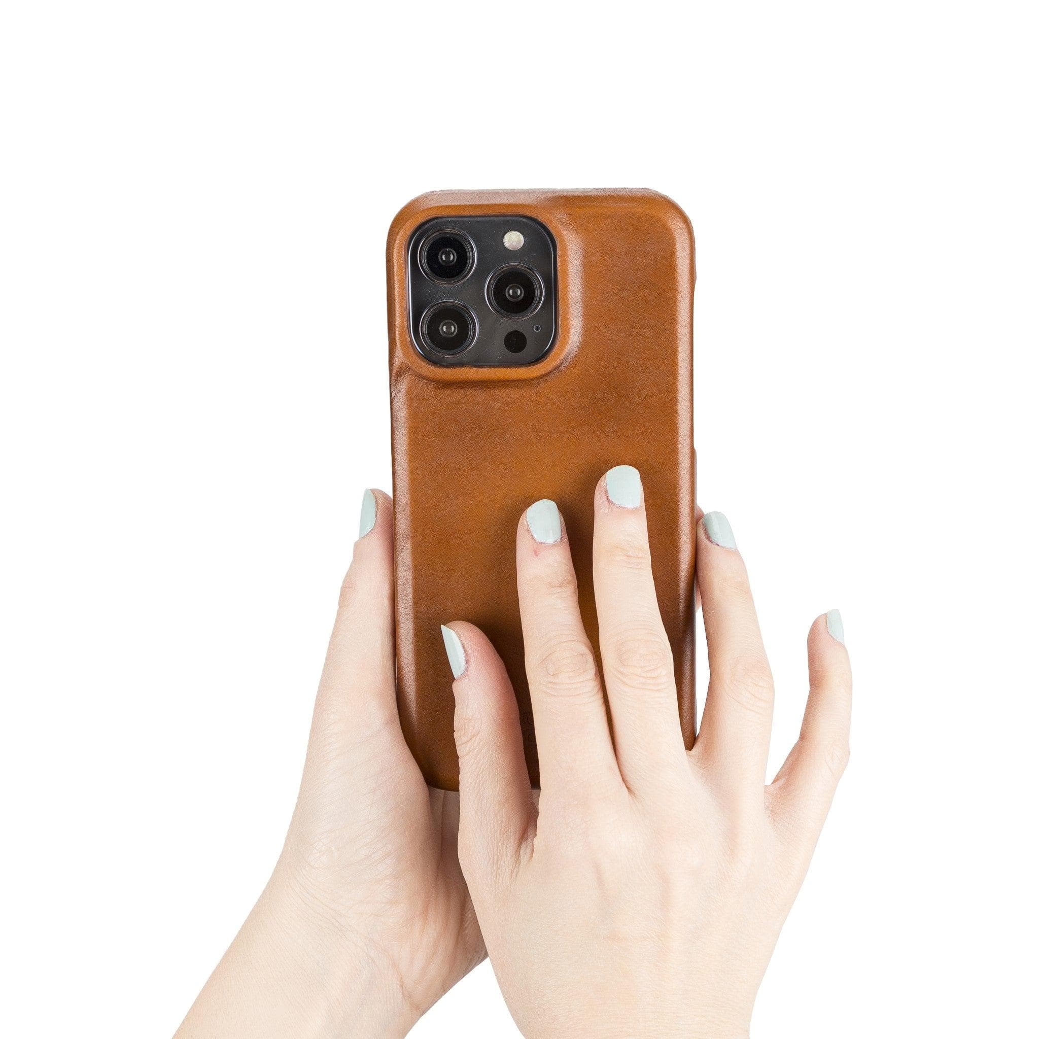 F360 Genuine Leather iPhone 14 Pro Max Case