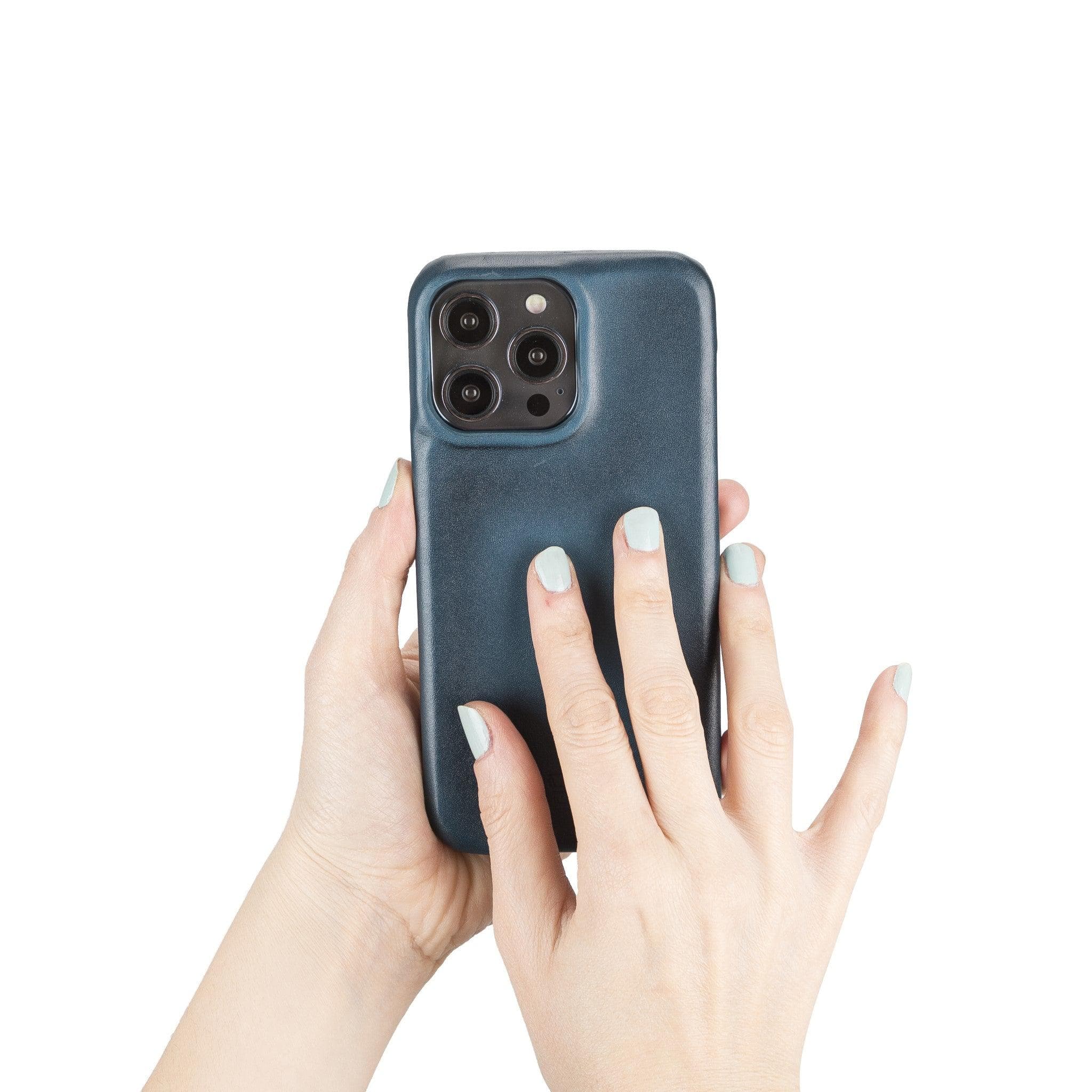 F360 Genuine Leather iPhone 14 Plus Case