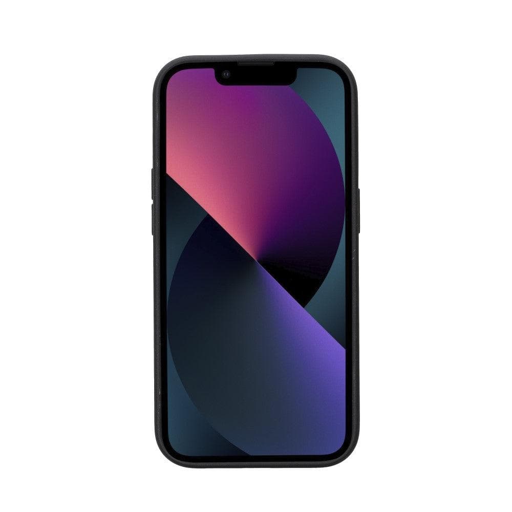 Flex Cover Genuine Leather iPhone 14 Plus Case with Card Holder