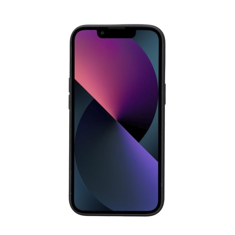 Flex Cover Genuine Leather iPhone 14 Plus Case with Card Holder