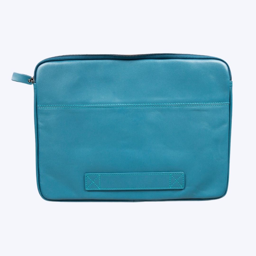 Awe Slim Leather Laptop / Tablet Bag - saracleather