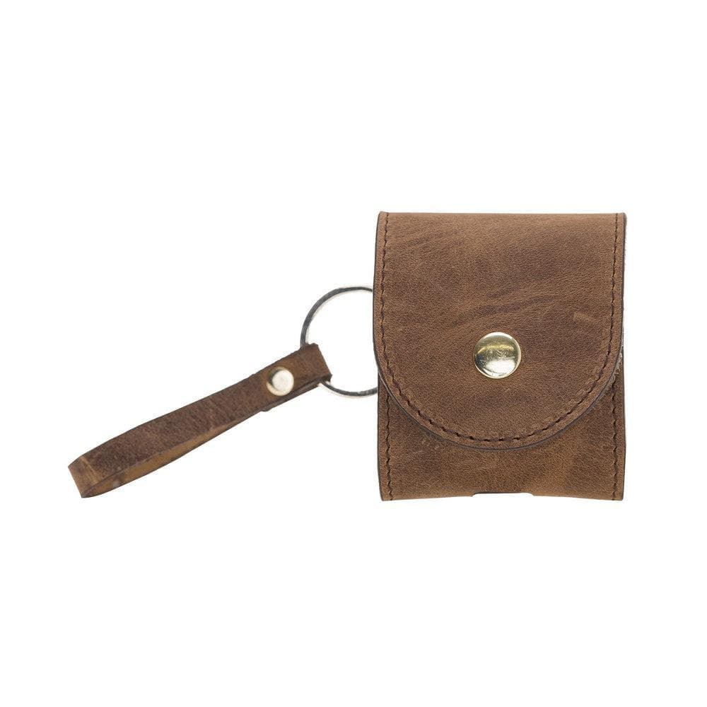 Mai Snap AirPods 1 and AirPods 2 Genuine Leather Case with Hook
