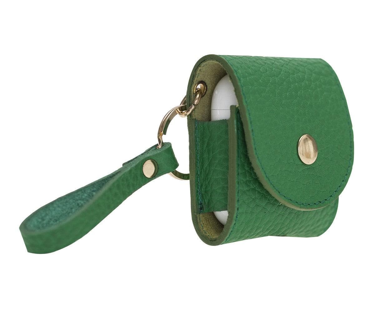 Mai Snap AirPods 1 and AirPods 2 Genuine Leather Case with Hook