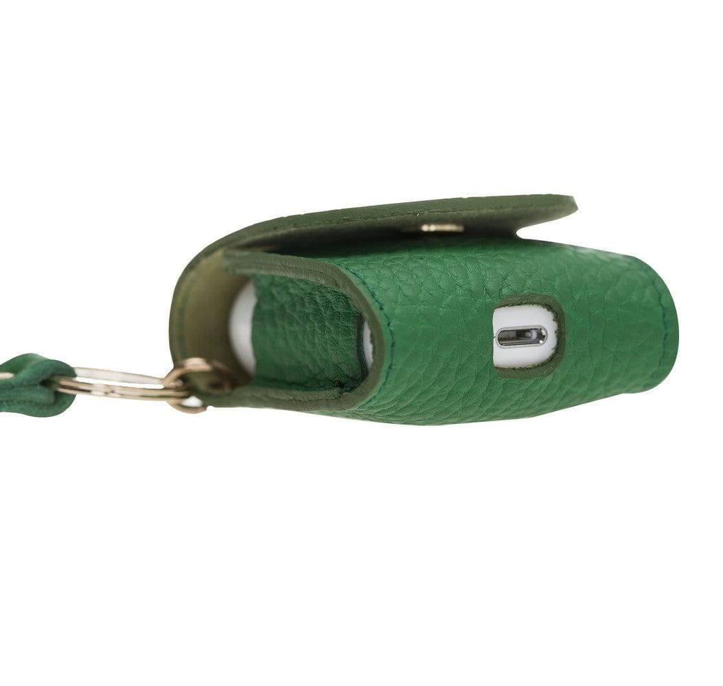 Mai Snap AirPods 1 and AirPods 2 Genuine Leather Case with Hook