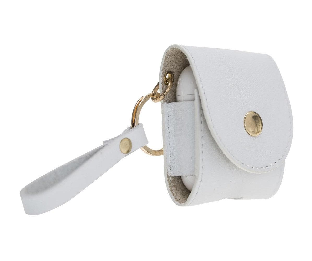 Mai Snap AirPods 1 and AirPods 2 Genuine Leather Case with Hook