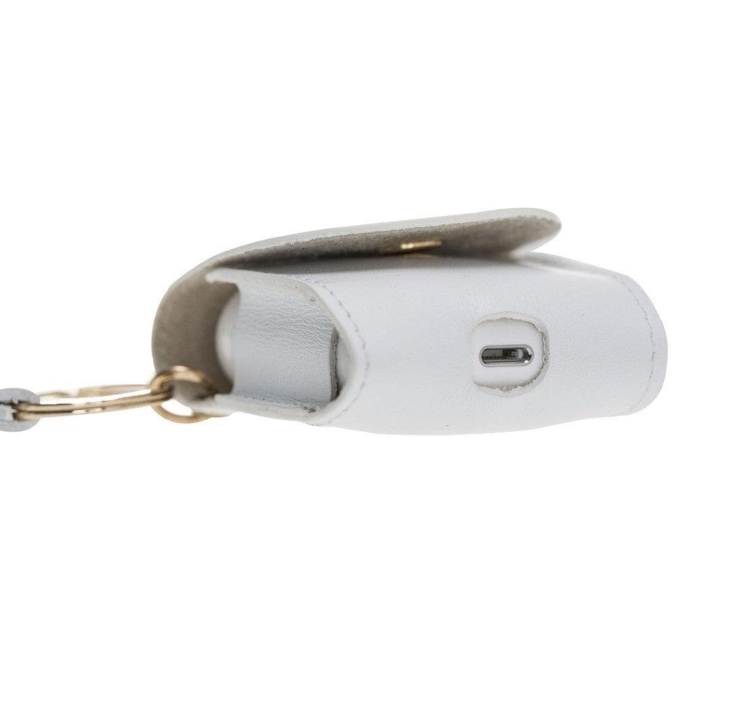 Mai Snap AirPods 1 and AirPods 2 Genuine Leather Case with Hook