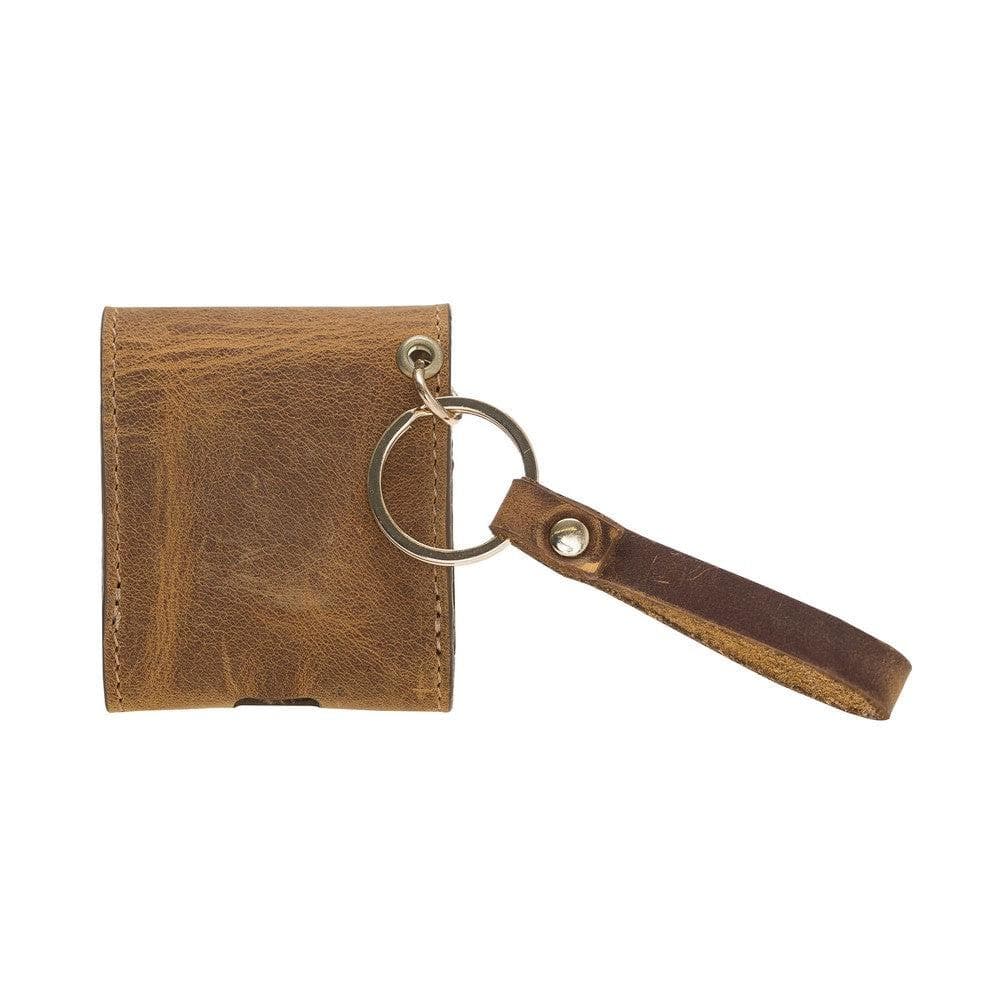 Mai Snap AirPods 1 and AirPods 2 Genuine Leather Case with Hook