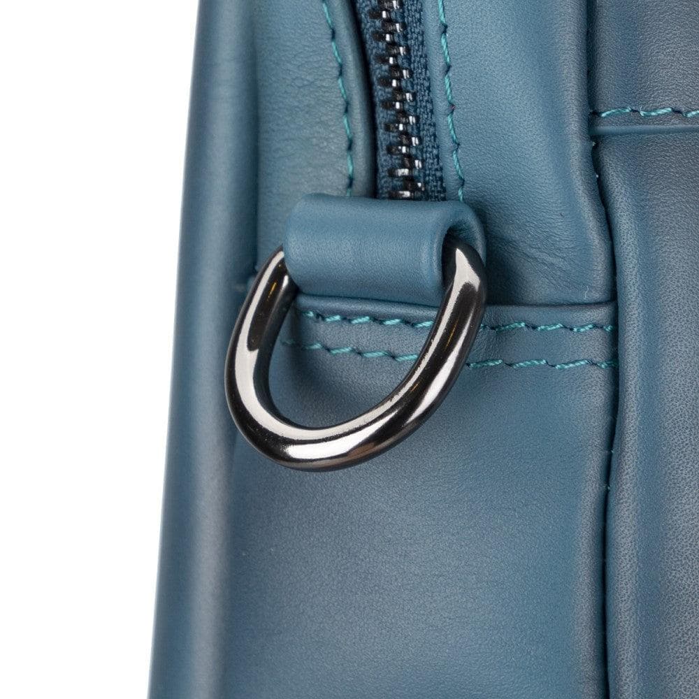 Apollo Genuine Leather Business Briefcase / Laptop Case 14"