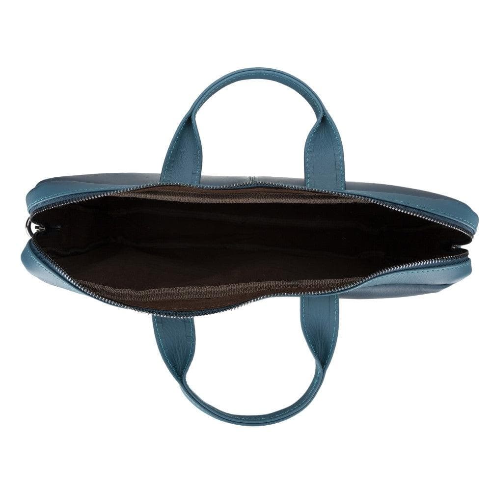 Apollo Genuine Leather Business Briefcase / Laptop Case 14"