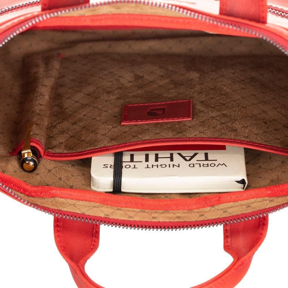 Apollo Genuine Leather Business Briefcase / Laptop Case 14"