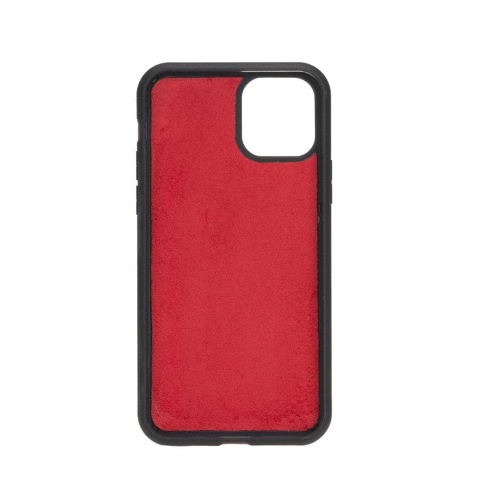 Magic iPhone 11 Detachable Genuine Leather Wallet Case