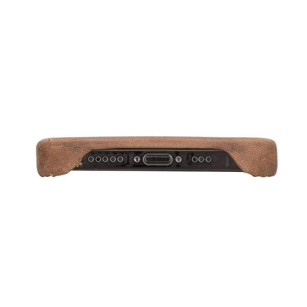 F360 iPhone 12 Pro Max Genuine Leather Case
