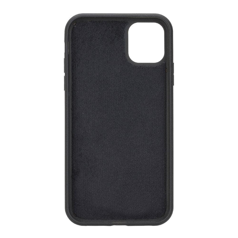 Magic iPhone 12 / 12 Pro Detachable Genuine Leather Wallet Case