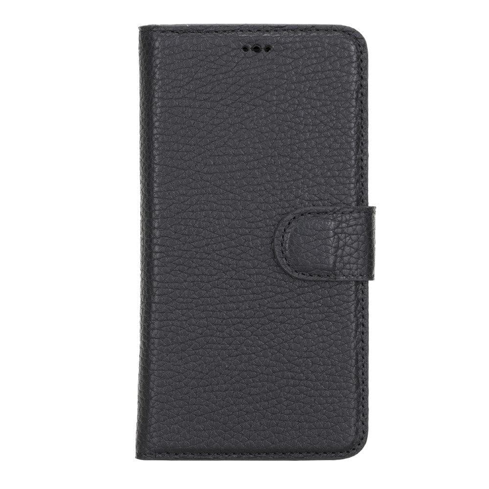 Magic iPhone 12 / 12 Pro Detachable Genuine Leather Wallet Case