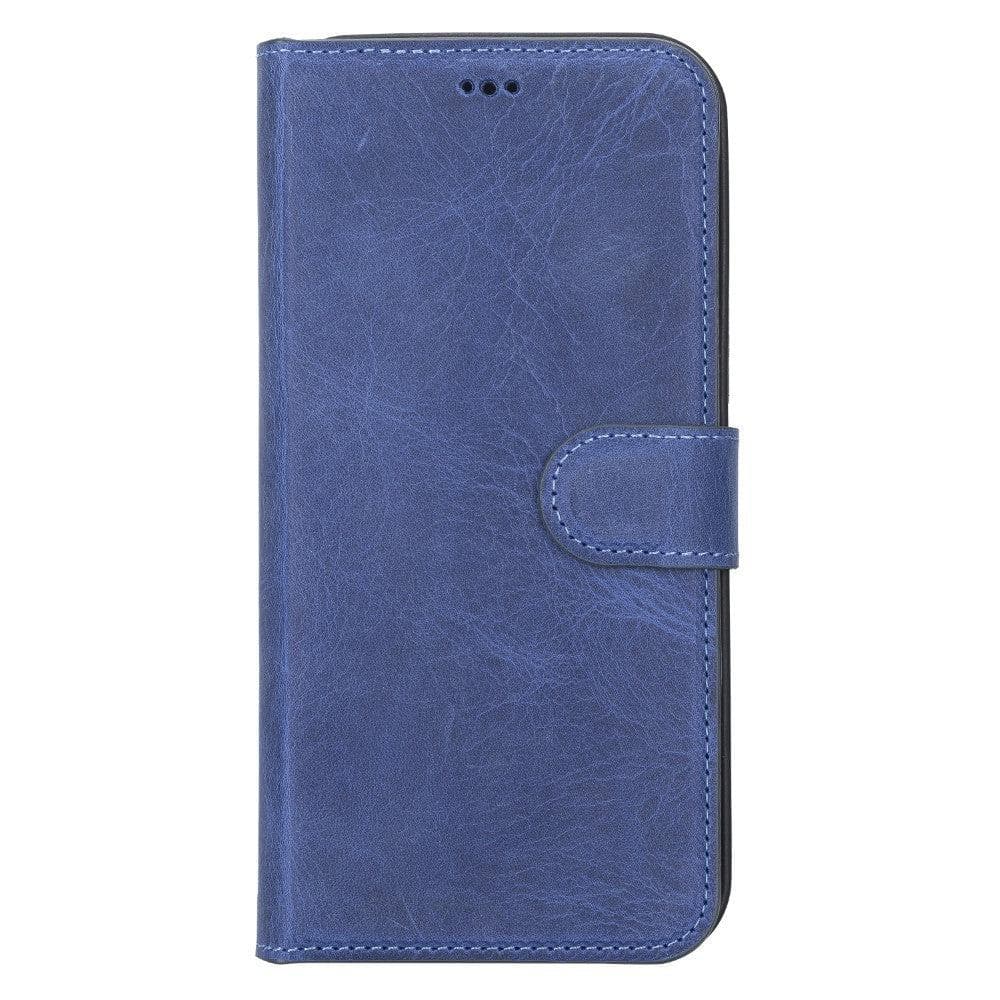 Magic iPhone 12 / 12 Pro Detachable Genuine Leather Wallet Case