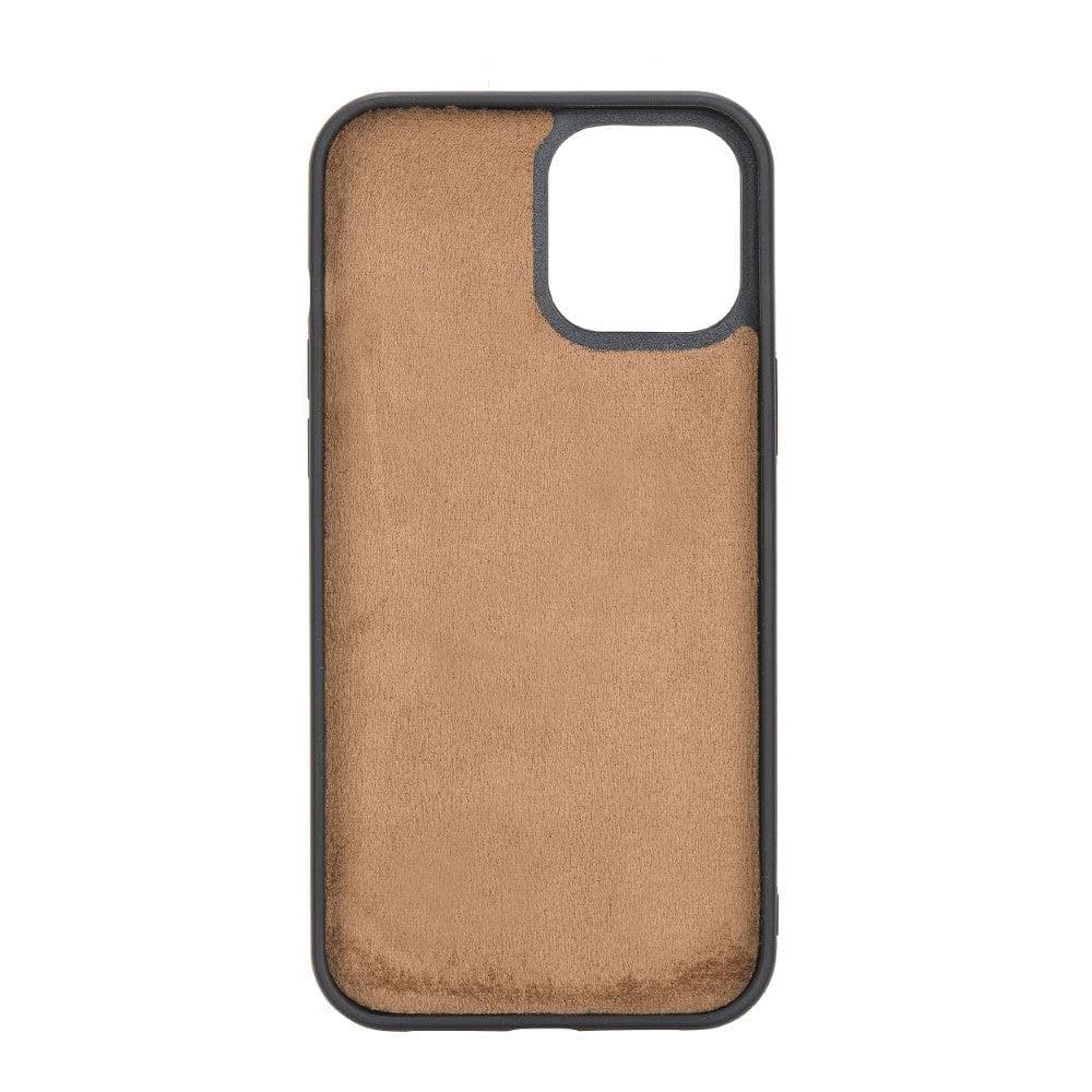 Magic iPhone 12 Mini Çıkarılabilir Hakiki Deri Cüzdan Kılıf