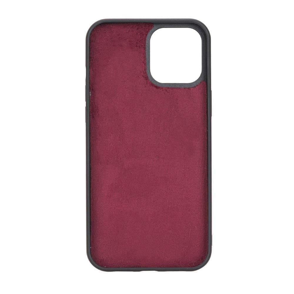 Magic iPhone 12 Mini Çıkarılabilir Hakiki Deri Cüzdan Kılıf