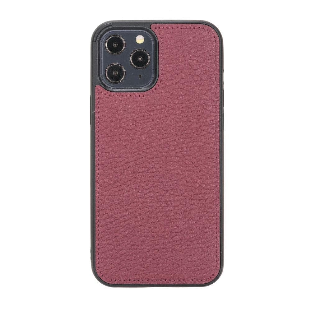 Magic iPhone 12 / 12 Pro Detachable Genuine Leather Wallet Case