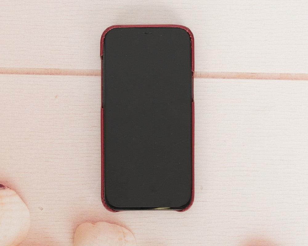 F360 iPhone 12 Mini Genuine Leather Case