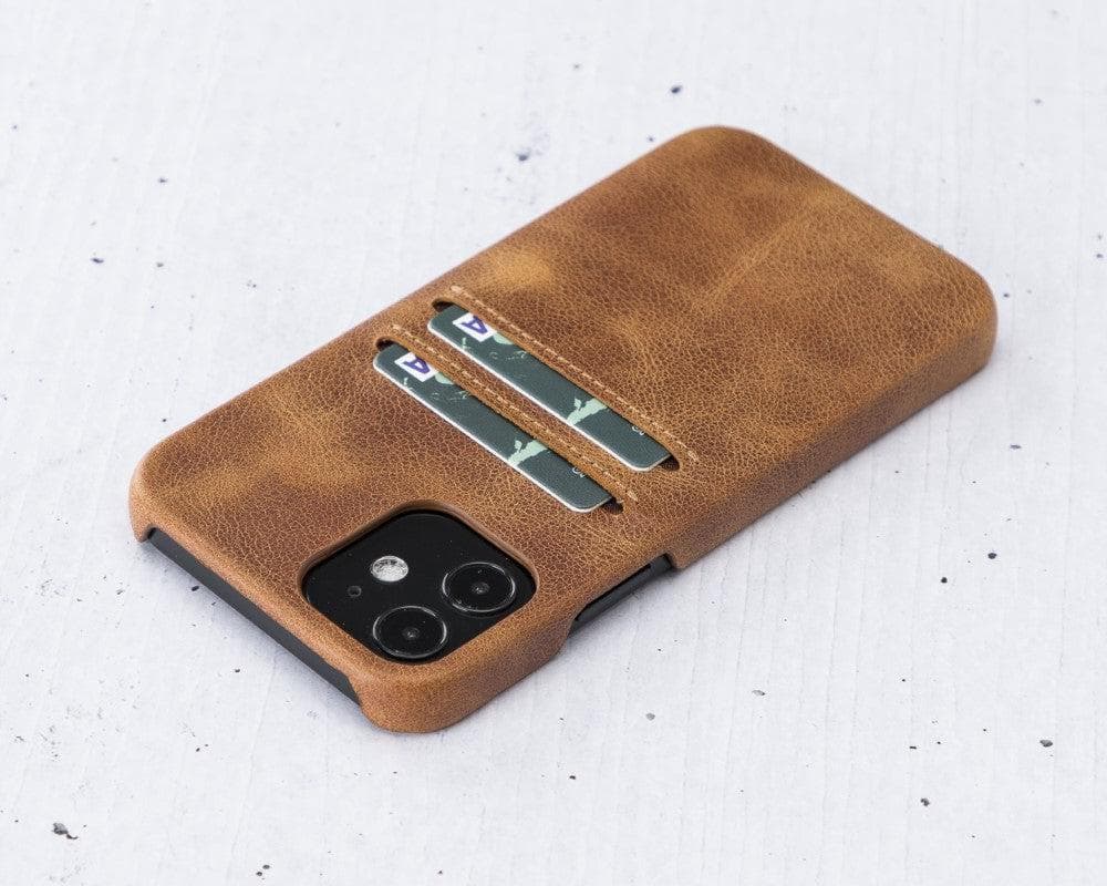 Ultra Cover iPhone 12 Pro Max Leather Case with Card Holder - saracleather