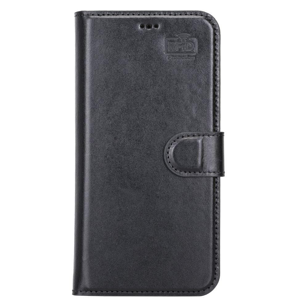 Magic iPhone 13 Pro Genuine Leather Detachable Wallet Case