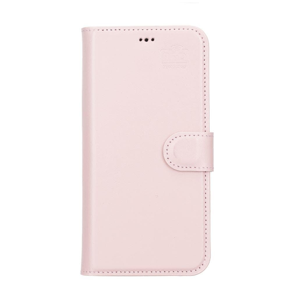 Magic iPhone 13 Mini Genuine Leather Detachable Wallet Case