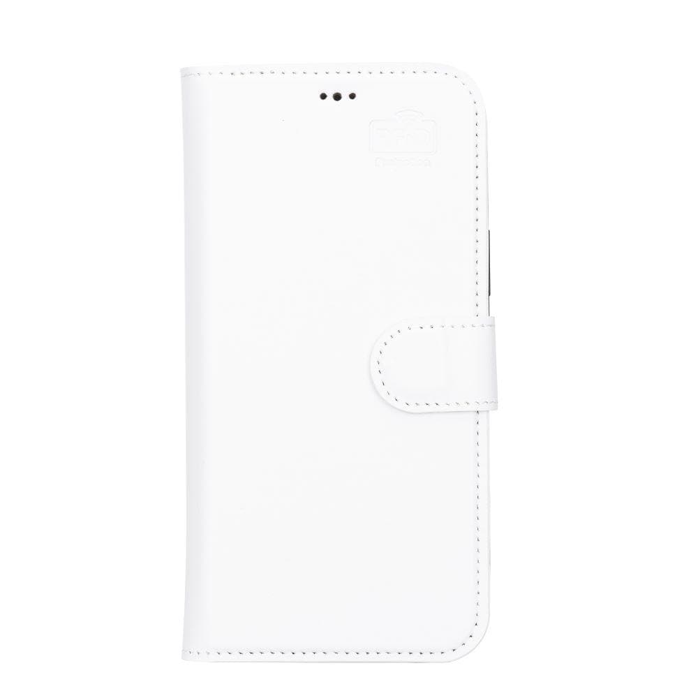 Magic iPhone 13 Pro Genuine Leather Detachable Wallet Case