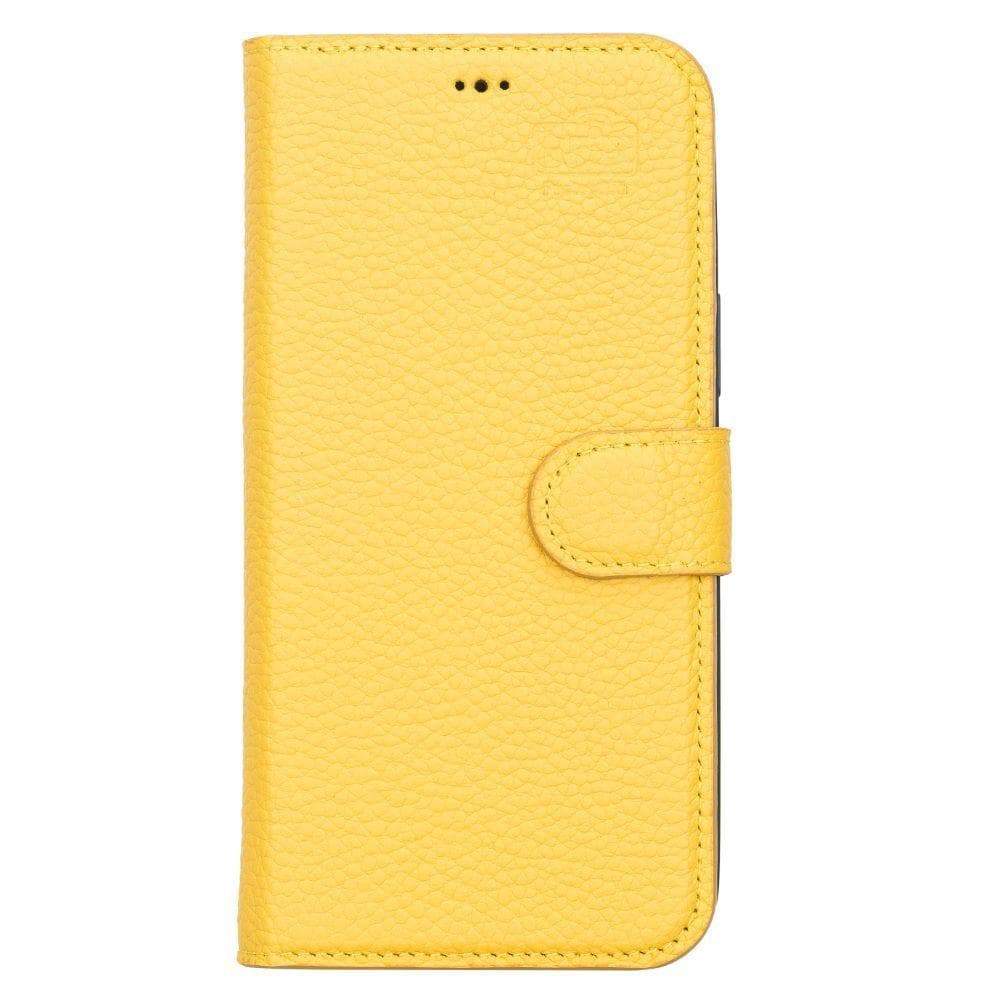 Magic iPhone 13 Pro Genuine Leather Detachable Wallet Case