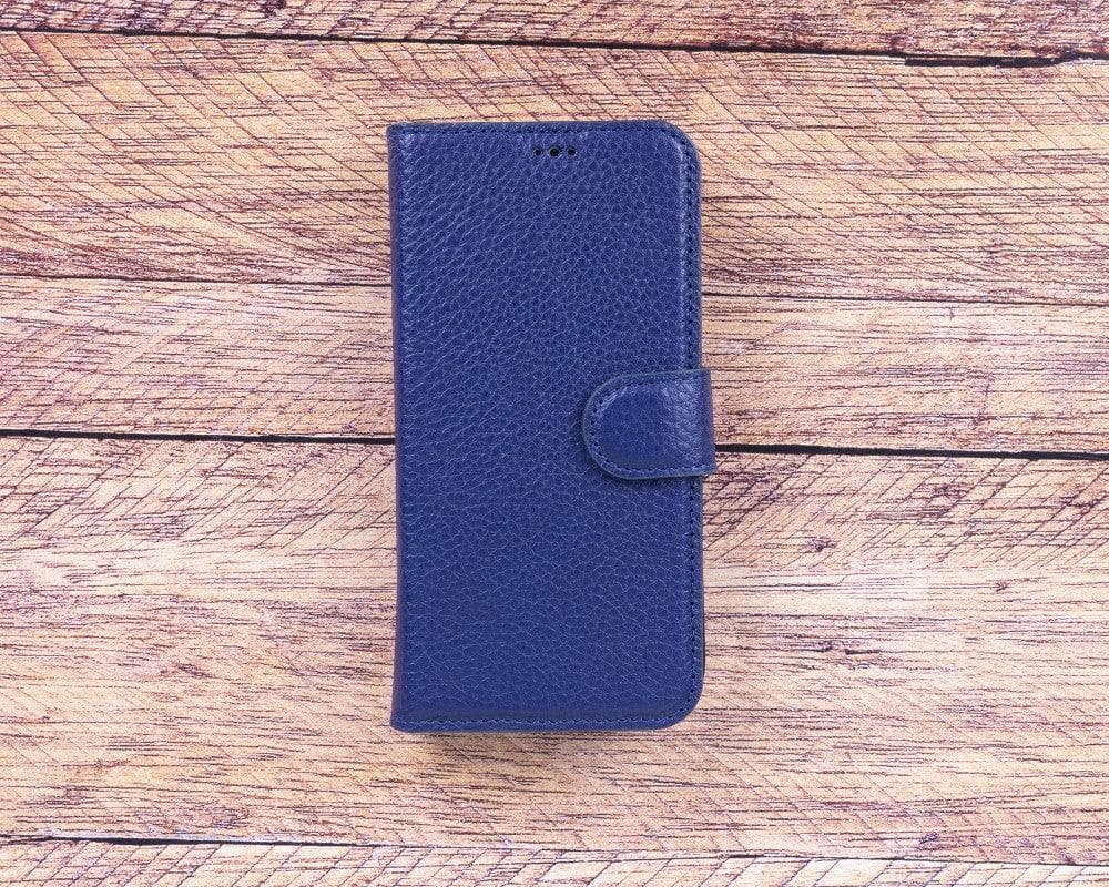 Magic iPhone 13 Pro Genuine Leather Detachable Wallet Case