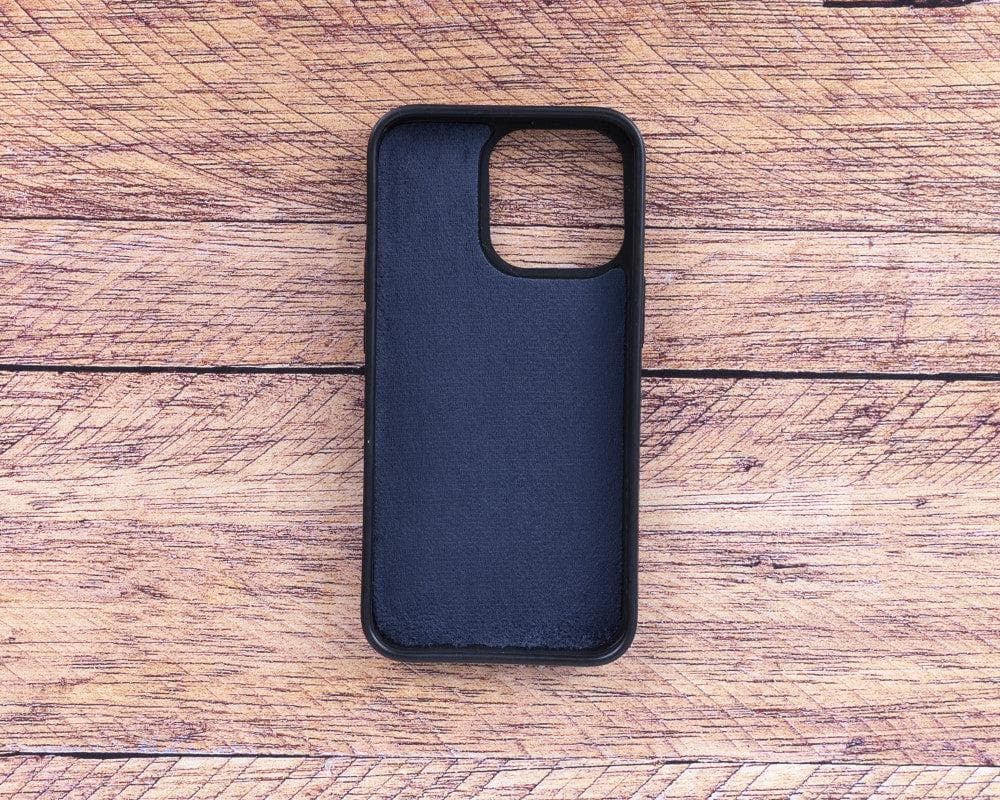 Magic iPhone 13 Pro Genuine Leather Detachable Wallet Case