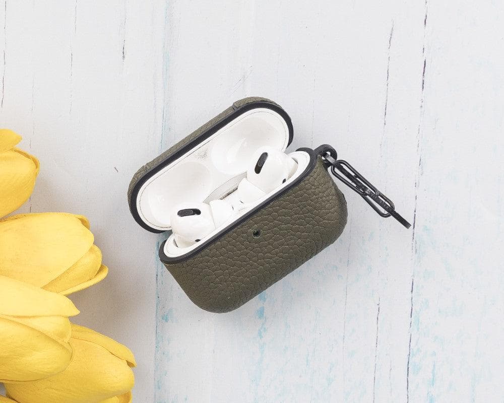 Juni Genuine Leather AirPods Pro 1 and AirPods Pro 2 Case