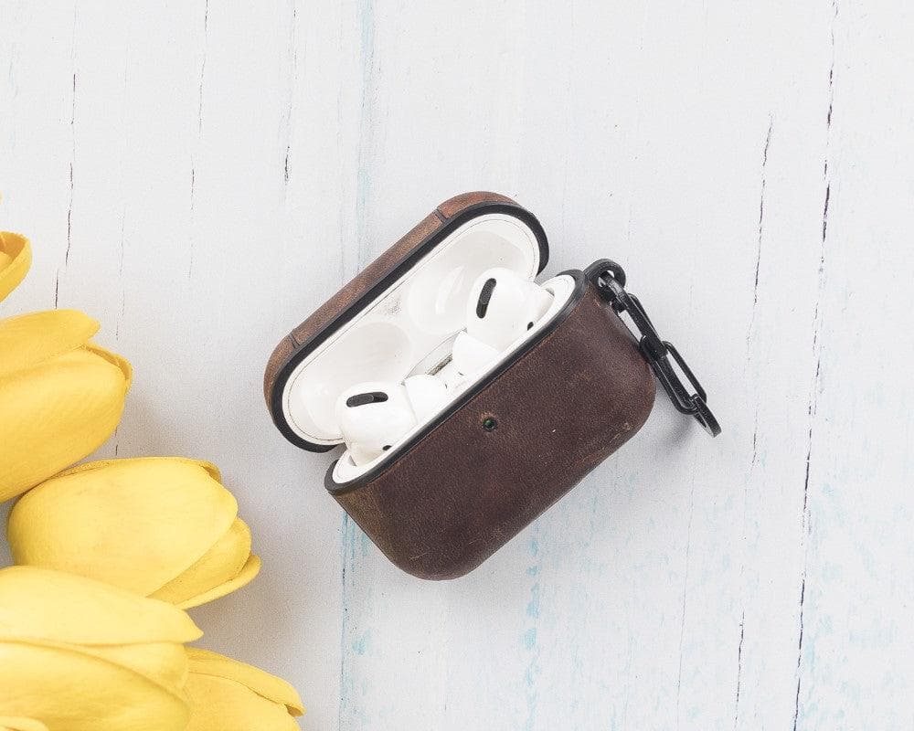Juni Genuine Leather AirPods Pro 1 and AirPods Pro 2 Case