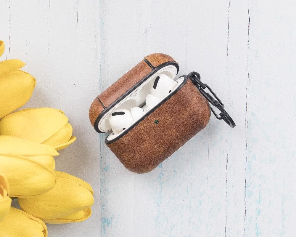 Juni Genuine Leather AirPods Pro 1 and AirPods Pro 2 Case