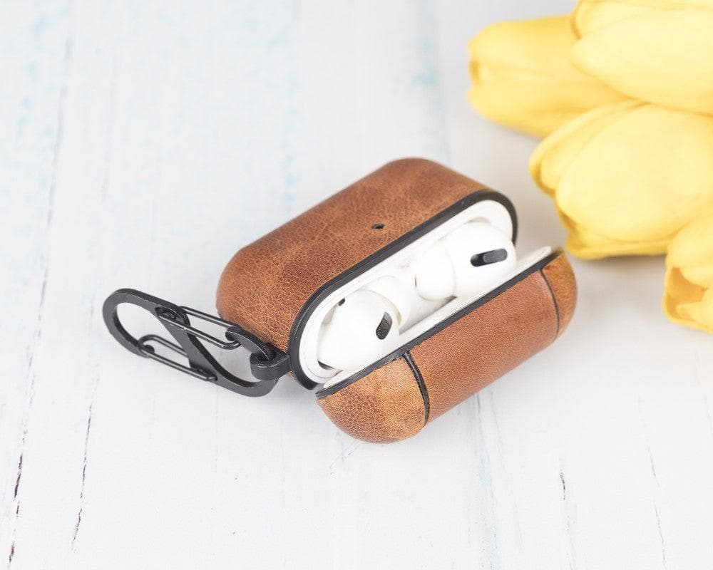 Juni Genuine Leather AirPods Pro 1 and AirPods Pro 2 Case
