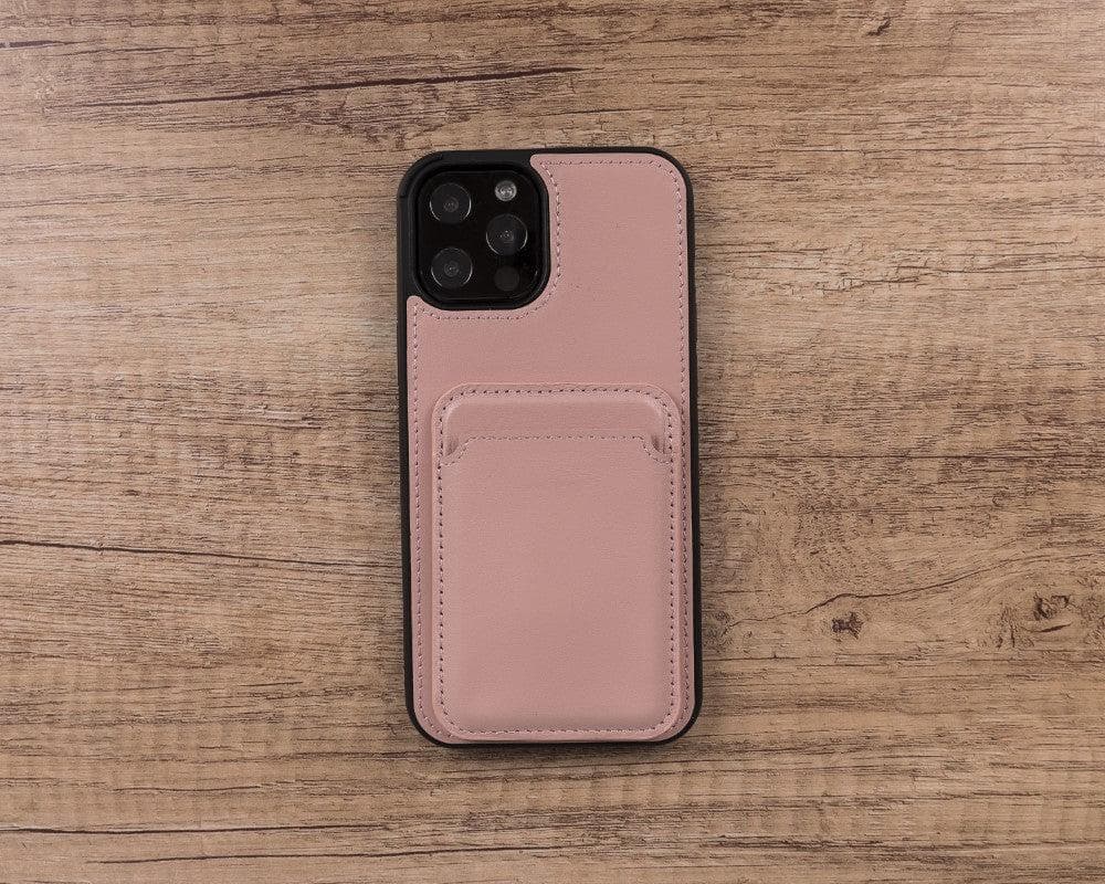 Maggy Leather Magnetic Card Holder - saracleather