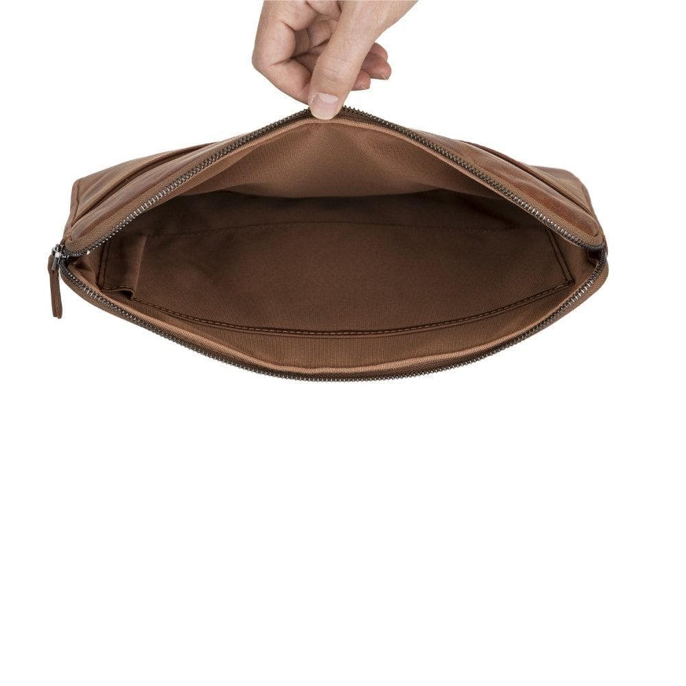 Awe Slim Leather Laptop / Tablet Bag - saracleather