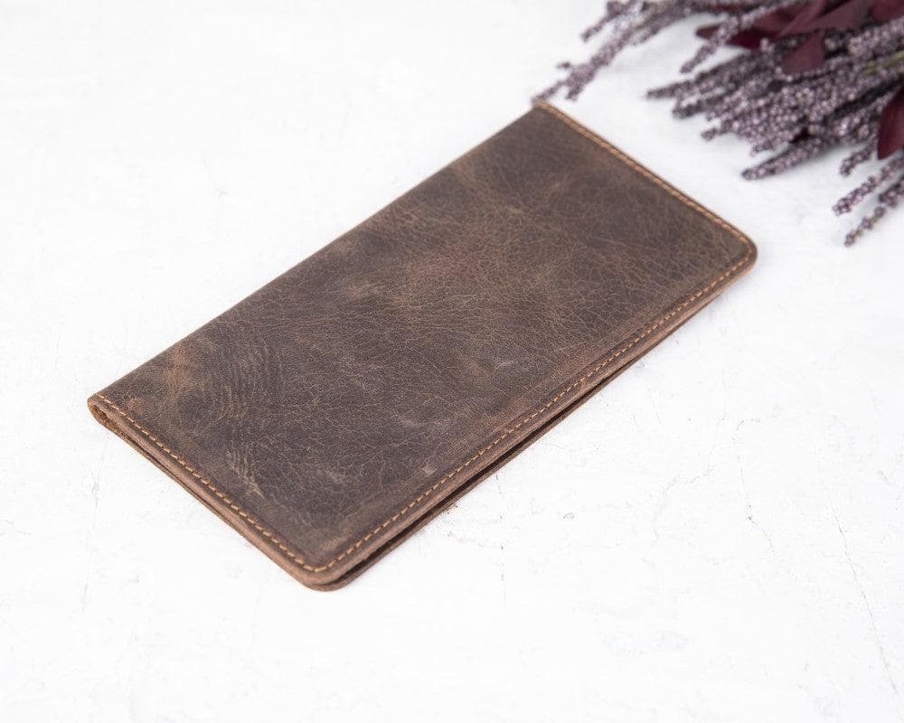 Checkbook Leather Wallet - saracleather