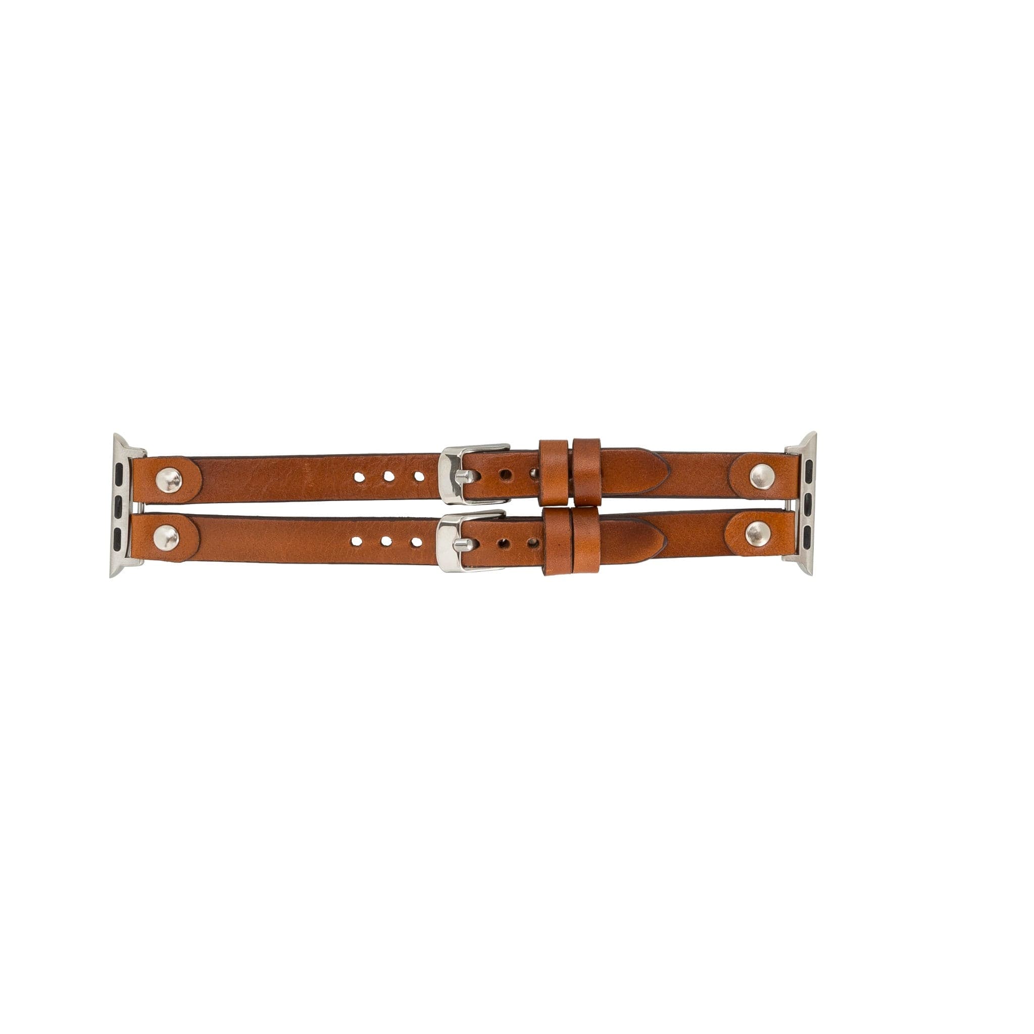 Durham Ely Leather Apple Watch Double Band - saracleather