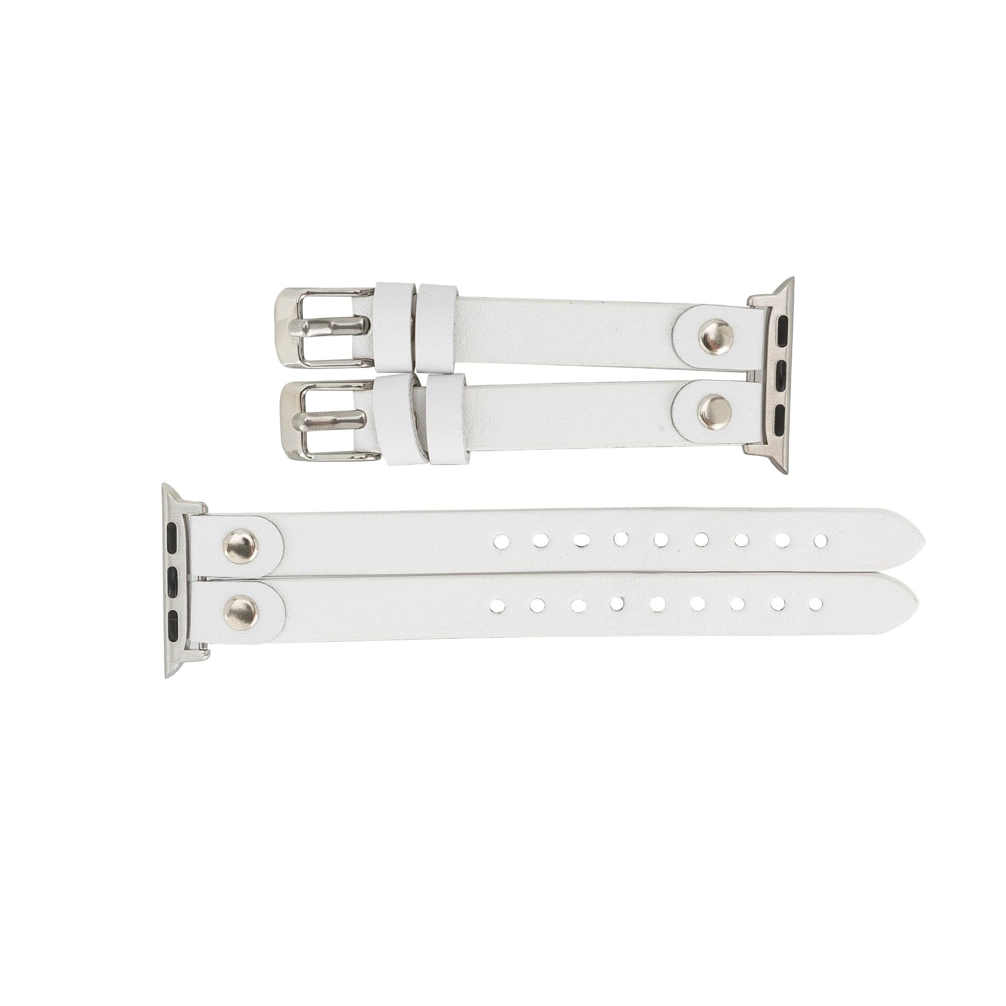 Durham Ely Leather Apple Watch Double Band - saracleather