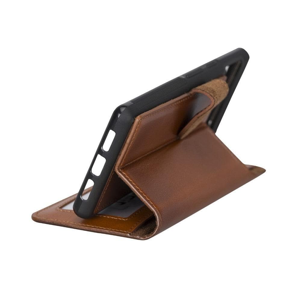 Magic Google Pixel 6 Pro Detachable Leather Wallet Case - saracleather