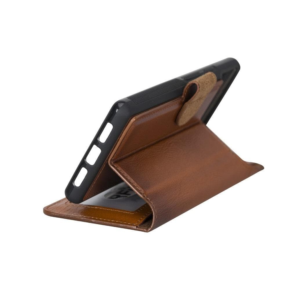 Magic Google Pixel 6 Pro Detachable Leather Wallet Case - saracleather