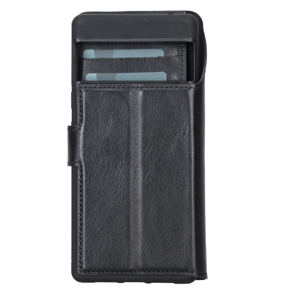 Magic Google Pixel 6 Pro Detachable Leather Wallet Case - saracleather