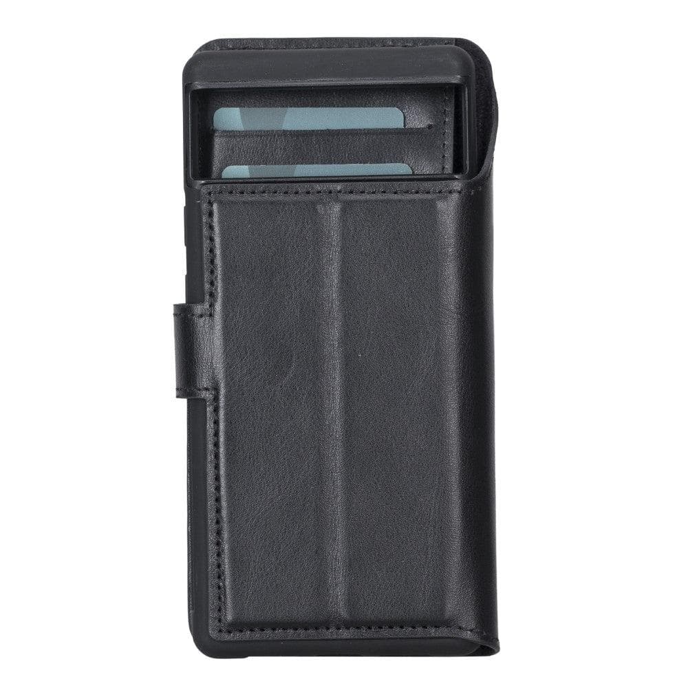 Magic Google Pixel 6 Pro Detachable Leather Wallet Case - saracleather