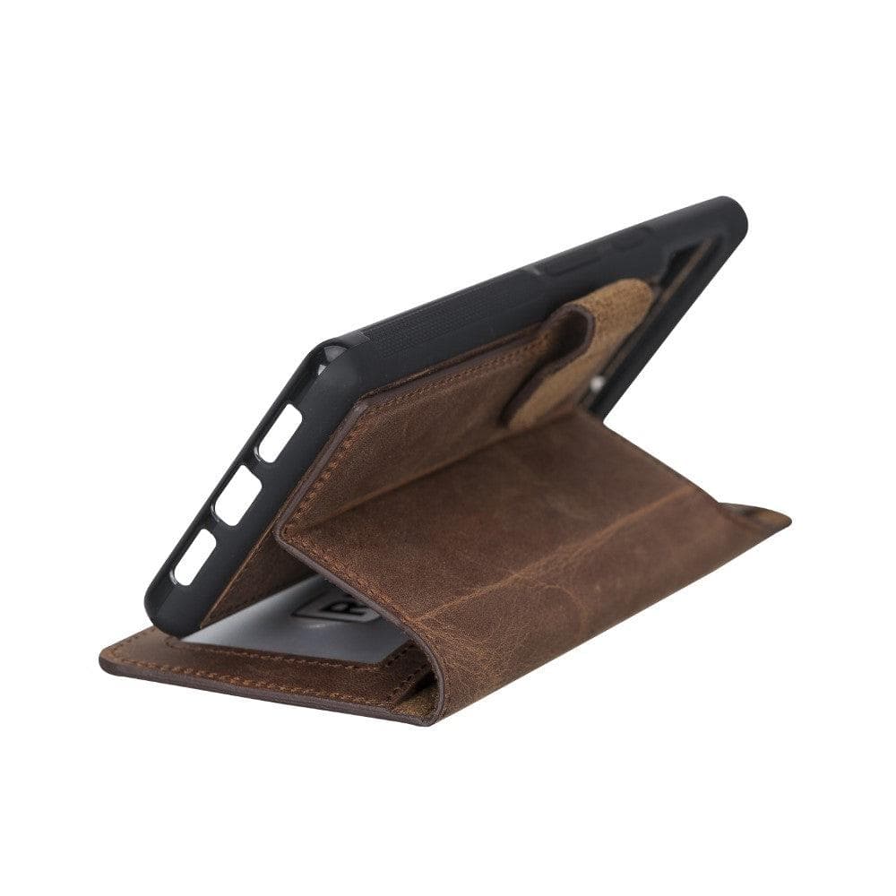 Magic Google Pixel 6 Pro Detachable Leather Wallet Case - saracleather