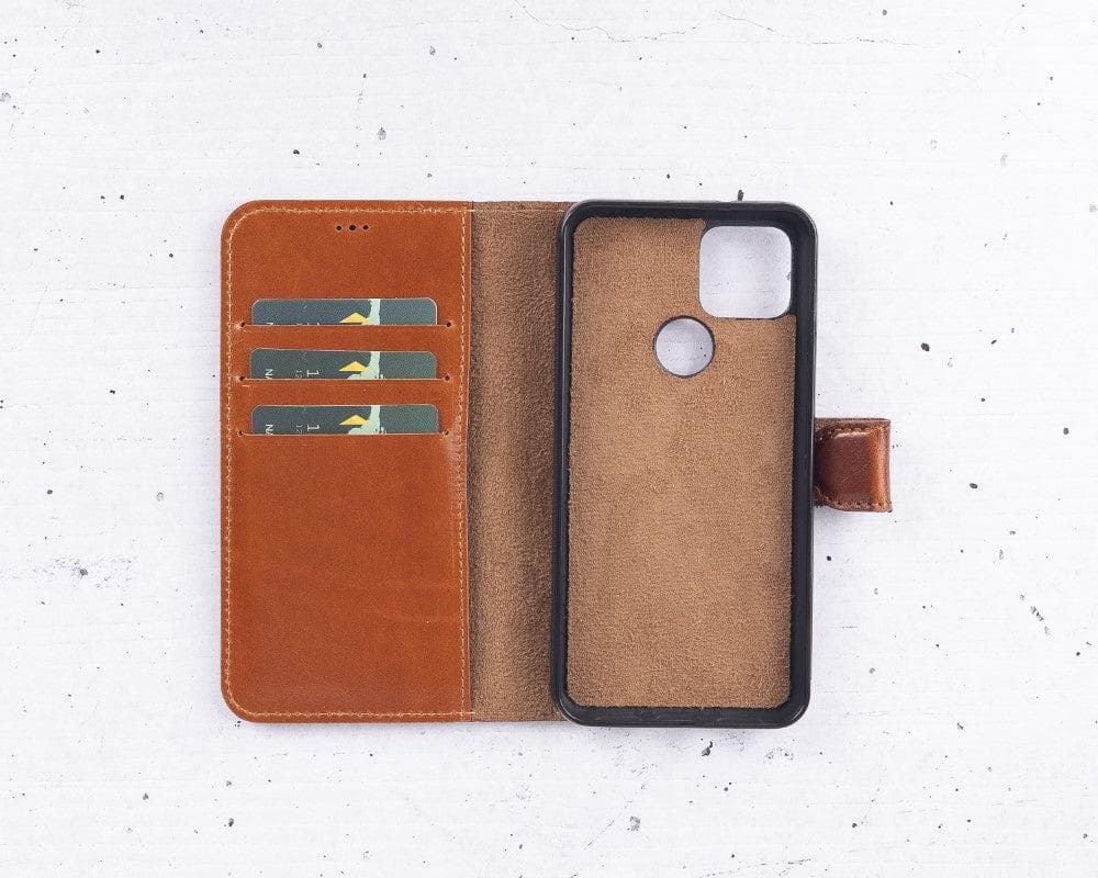 Magic Google Pixel 5 Detachable Leather Wallet Case