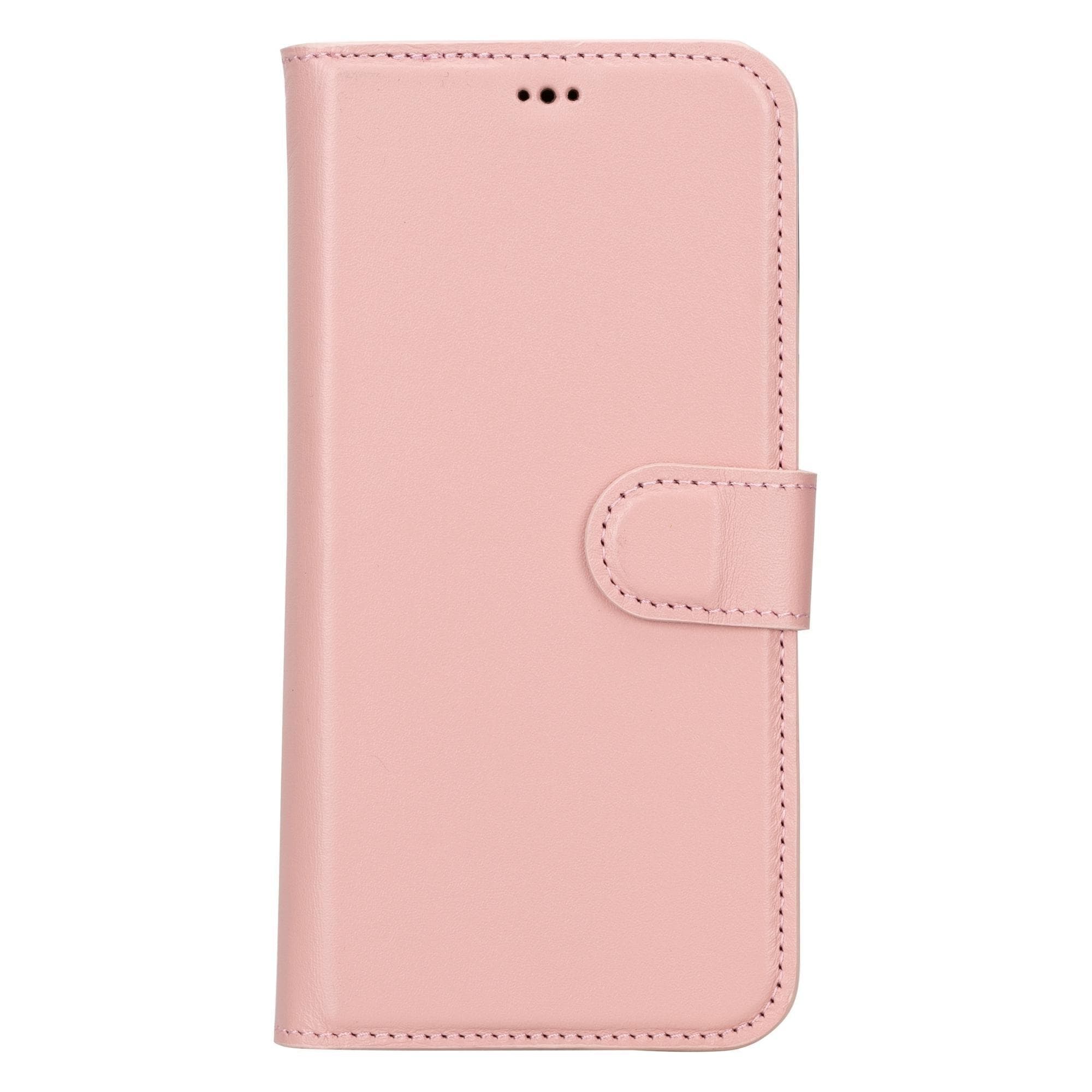 Magic iPhone 15 Genuine Leather Detachable Wallet Case