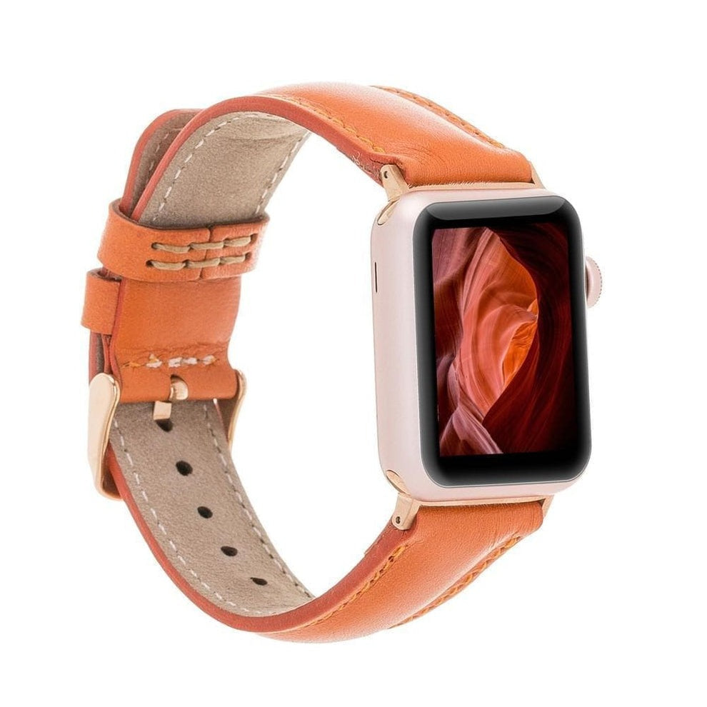 Classic Genuine Leather Apple Watch Band